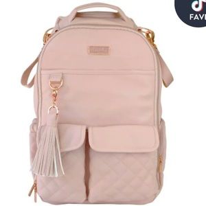 Itzy Ritzy Boss Diaper Bag Blush